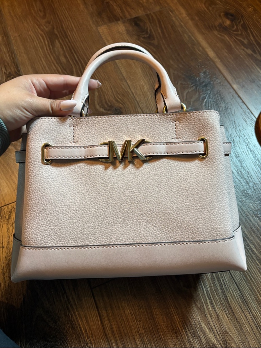 Michael Kors Reed Satchel Small - Powder Blush Pink